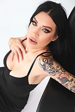 Ukrainian mail order bride Irina from Odesa with black hair and blue eye color - image 9