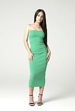 Ukrainian mail order bride Ilona from Kyiv with brunette hair and green eye color - image 7