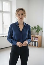 Ukrainian mail order bride Olga from Cannes with brunette hair and brown eye color - image 6