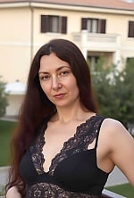 Ukrainian mail order bride Tatiana from Zurich with brunette hair and green eye color - image 2