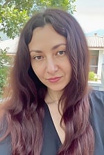 Ukrainian mail order bride Tatiana from Zurich with brunette hair and green eye color - image 3