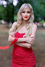 Ukrainian mail order bride Lyubov from Odesa with blonde hair and blue eye color - image 6