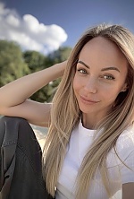 Ukrainian mail order bride Olga from Leipzig with blonde hair and blue eye color - image 10