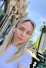 Ukrainian mail order bride Olga from Leipzig with blonde hair and blue eye color - image 5