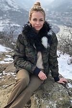 Ukrainian mail order bride Olga from Leipzig with blonde hair and blue eye color - image 2