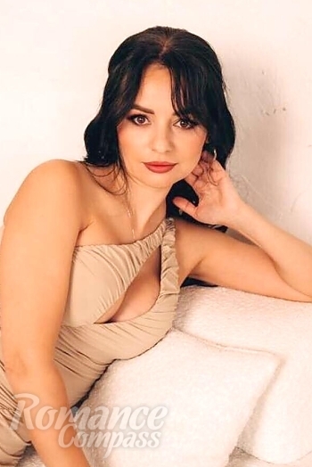 Ukrainian mail order bride Halyna from Lviv with light brown hair and brown eye color - image 1