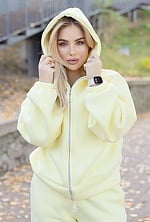 Ukrainian mail order bride Olha from Lviv with blonde hair and blue eye color - image 9