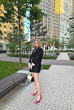 Ukrainian mail order bride Olha from Lviv with blonde hair and blue eye color - image 2