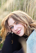 Ukrainian mail order bride Tetiana from Lviv with blonde hair and blue eye color - image 43