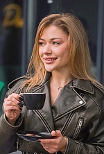 Ukrainian mail order bride Tetiana from Lviv with blonde hair and blue eye color - image 39