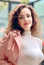 Ukrainian mail order bride Kristina from Birmingham with black hair and green eye color - image 4