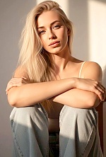 Ukrainian mail order bride Natalia from Warsaw with blonde hair and blue eye color - image 4