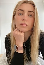 Ukrainian mail order bride Natalia from Warsaw with blonde hair and blue eye color - image 10