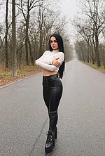 Ukrainian mail order bride Olga from Zaporizhzhya with black hair and green eye color - image 15