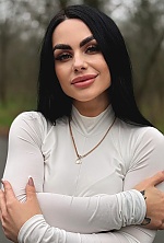 Ukrainian mail order bride Olga from Zaporizhzhya with black hair and green eye color - image 16