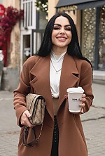 Ukrainian mail order bride Olga from Zaporizhzhya with black hair and green eye color - image 12