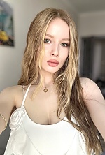Ukrainian mail order bride Iryna from Kyiv with blonde hair and green eye color - image 11