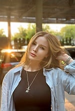 Ukrainian mail order bride Iryna from Kyiv with blonde hair and green eye color - image 8