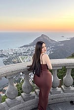 Ukrainian mail order bride Denisse from Santiago with black hair and brown eye color - image 4