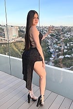 Ukrainian mail order bride Denisse from Santiago with black hair and brown eye color - image 9