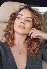 Ukrainian mail order bride Anna from Kyiv with light brown hair and green eye color - image 2