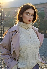 Ukrainian mail order bride Anna from Kyiv with light brown hair and blue eye color - image 4