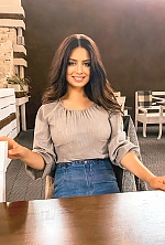 Ukrainian mail order bride Anna from Kyiv with light brown hair and blue eye color - image 6