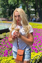 Ukrainian mail order bride Svetlana from Odesa with blonde hair and blue eye color - image 10