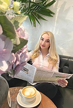 Ukrainian mail order bride Svetlana from Odesa with blonde hair and blue eye color - image 15