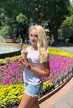 Ukrainian mail order bride Svetlana from Odesa with blonde hair and blue eye color - image 11
