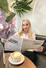 Ukrainian mail order bride Svetlana from Odesa with blonde hair and blue eye color - image 18