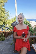 Ukrainian mail order bride Svetlana from Odesa with blonde hair and blue eye color - image 32