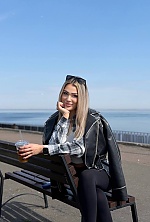 Ukrainian mail order bride Yana from Berlin with blonde hair and blue eye color - image 7