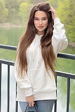Ukrainian mail order bride Anastasia from Kyiv with light brown hair and brown eye color - image 6