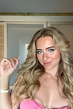 Ukrainian mail order bride Nastya from Kyiv with blonde hair and blue eye color - image 21