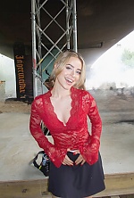 Ukrainian mail order bride Nastya from Kyiv with blonde hair and blue eye color - image 13