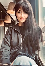 Ukrainian mail order bride Alyona from Kyiv with brunette hair and green eye color - image 5