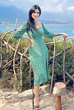 Ukrainian mail order bride Viktoria from Kyiv with black hair and hazel eye color - image 4