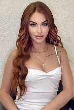 Ukrainian mail order bride Alyona from Kyiv with red hair and green eye color - image 2