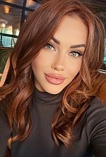 Ukrainian mail order bride Alyona from Kyiv with red hair and green eye color - image 3