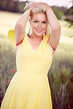 Ukrainian mail order bride Maria from Kharkiv with blonde hair and blue eye color - image 4