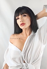 Ukrainian mail order bride Ekaterina from Kyiv with black hair and blue eye color - image 5