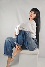 Ukrainian mail order bride Ekaterina from Kyiv with black hair and blue eye color - image 8