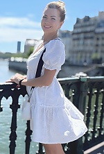 Ukrainian mail order bride Olga from Sofia with blonde hair and blue eye color - image 14