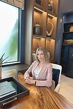 Ukrainian mail order bride Ksenia from Miami with blonde hair and blue eye color - image 15