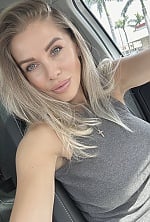 Ukrainian mail order bride Ksenia from Miami with blonde hair and blue eye color - image 6