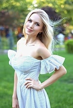 Ukrainian mail order bride Anastasia from Odesa with blonde hair and blue eye color - image 7