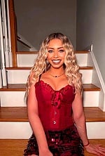 Ukrainian mail order bride Oriana from Buenos Aires with blonde hair and blue eye color - image 10