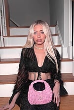 Ukrainian mail order bride Oriana from Buenos Aires with blonde hair and blue eye color - image 3