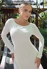 Ukrainian mail order bride Milena from Kyiv with light brown hair and blue eye color - image 9